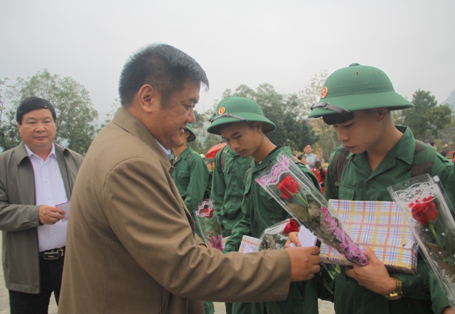 Huyện Quang Bình tổ chức Lễ giao nhận quân năm 2019