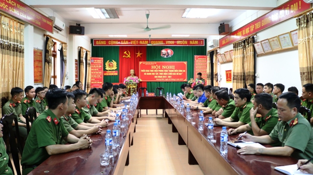 Thanh niên cụm thi đua số 6 Công an tỉnh Hà Giang triển khai phong trào học tập thực hiện 6 điều Bác Hồ dạy giai đoạn 2019 -2021